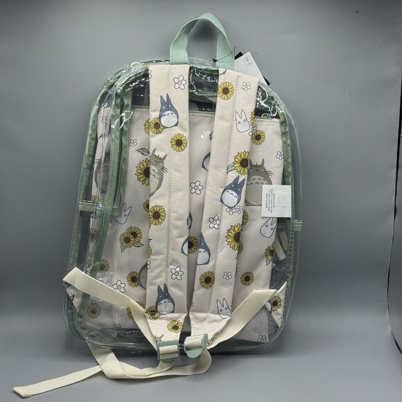 Studio Ghibli My Neighbor Totoro Clear Backpack NEW - Picture 7 of 8